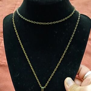 Elegant Gold Chain Necklace Set
